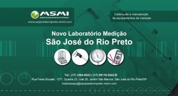 Nova Unidade MSMI-MediÃ§Ã£o em SÃ£o JosÃ© do Rio Preto