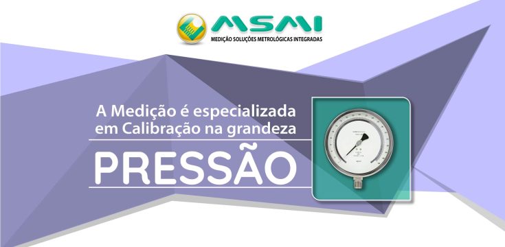 Calibração de equipamentos na grandeza Pressão