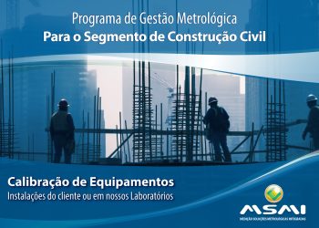 Programa de Gestão Metrológica para o segmento de Construção Civil