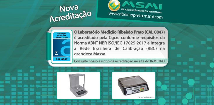 Nova Acreditação da Medição Ribeirão Preto