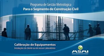 Programa de Gestão Metrológica – Construção Civil