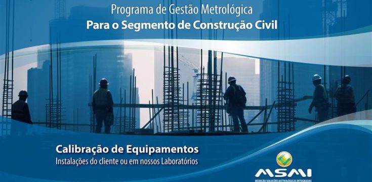 Programa de Gestão Metrológica – Construção Civil